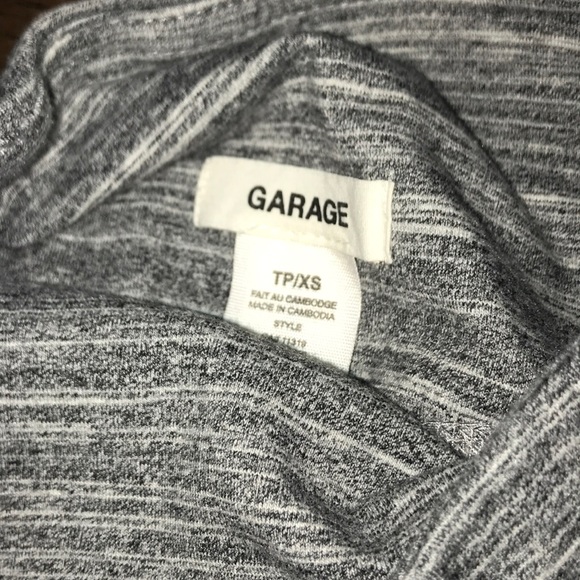 Grey and white high waisted leggings from Garage - Picture 2 of 4